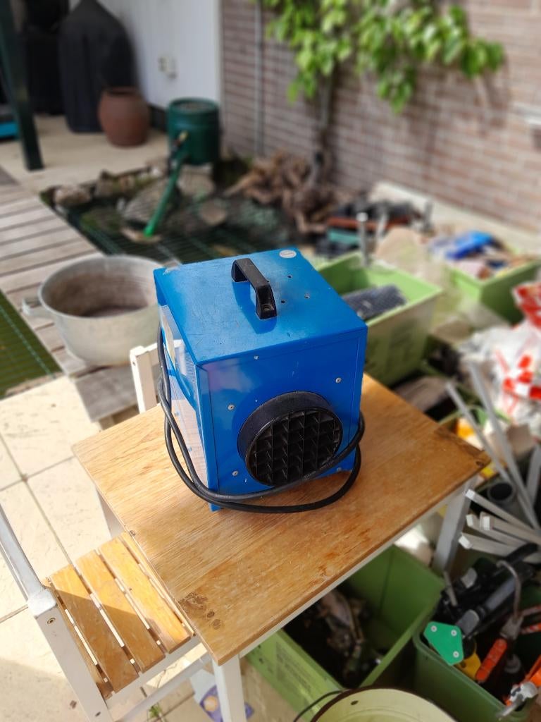 Bouwkachel, Ophalen, Gebruikt