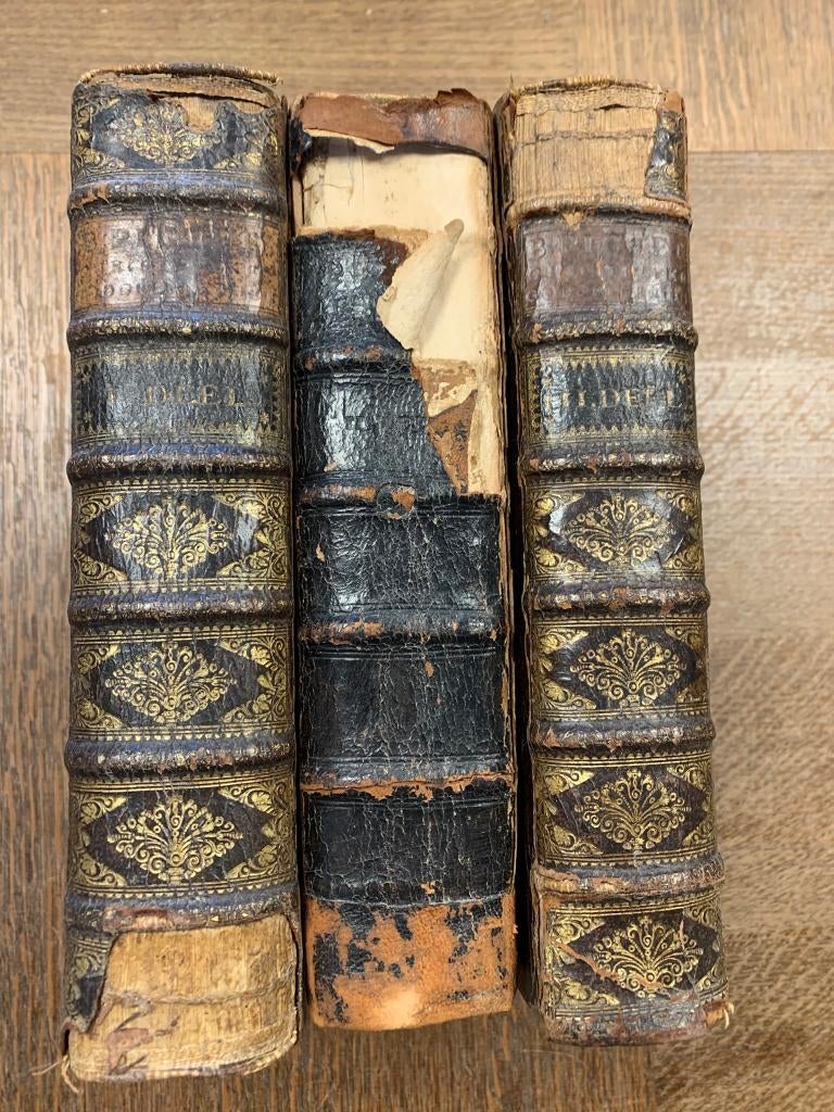 Pictet Christelijke God-Geleertheid 1728 3 delen compleet, Ophalen of Verzenden