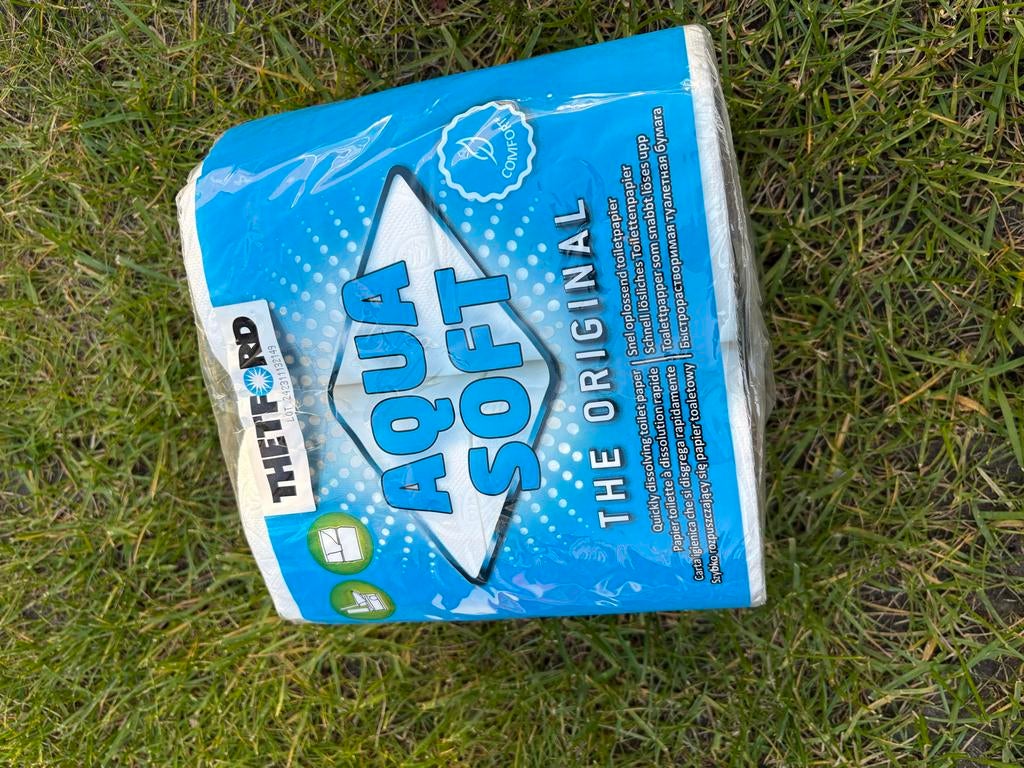 Thetford Aqua Soft Toiletpapier - Snel Oplossend, Caravans en Kamperen, Ophalen, Nieuw