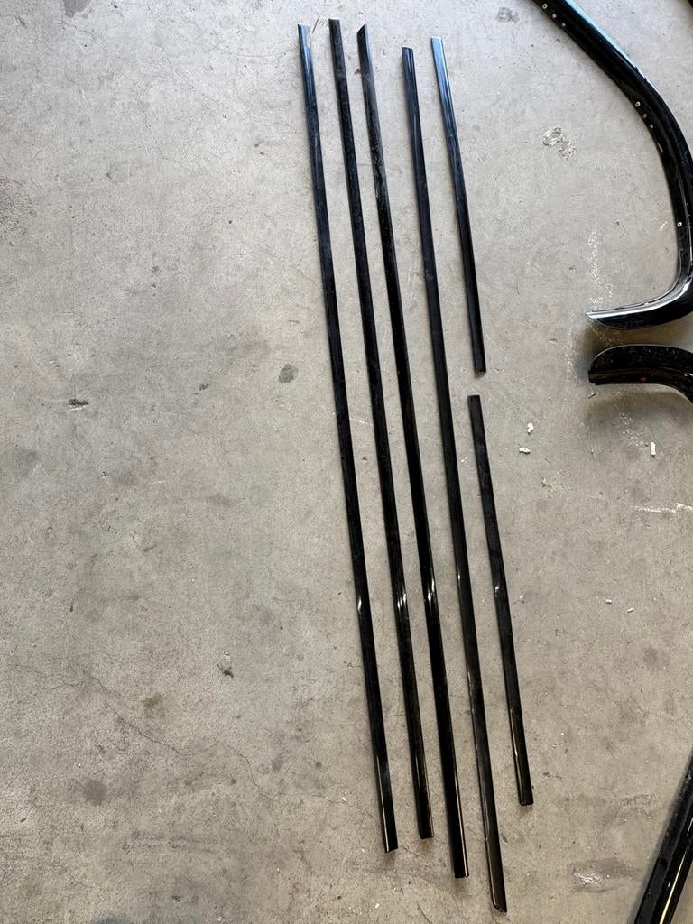 Bmw e91 shadowline deur trim setje hoog glans zwart., Auto-onderdelen, Gebruikt, Deur, Ophalen of Verzenden, BMW