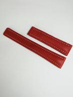 Breitling band leder nieuw exclusief sluiting, Ophalen of Verzenden, Nieuw, Rood