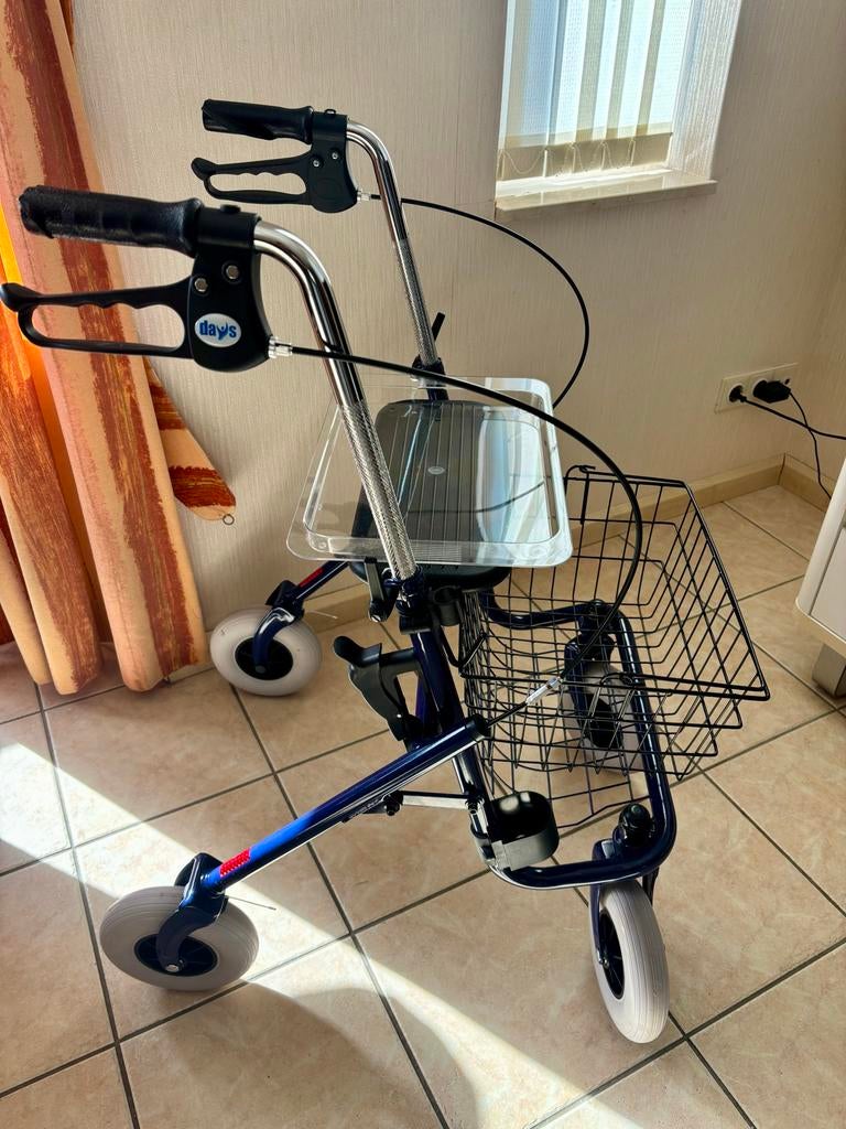 Rollator medipoint, Ophalen, Opvouwbaar, Nieuw
