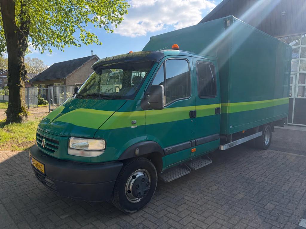Renault MASCOTT 130-65 Koffer LKW Doppelkabine – Zwillings, Auto's, Vrachtwagens, Euro 2, Renault, Origineel Nederlands, Bedrijf