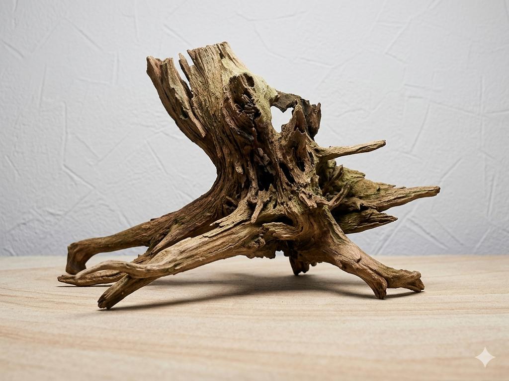 Groot stuk Kienhout €75 ca.80cm voor aquarium/terrarium, Ophalen, Zo goed als nieuw, Plant(en), Steen of Hout