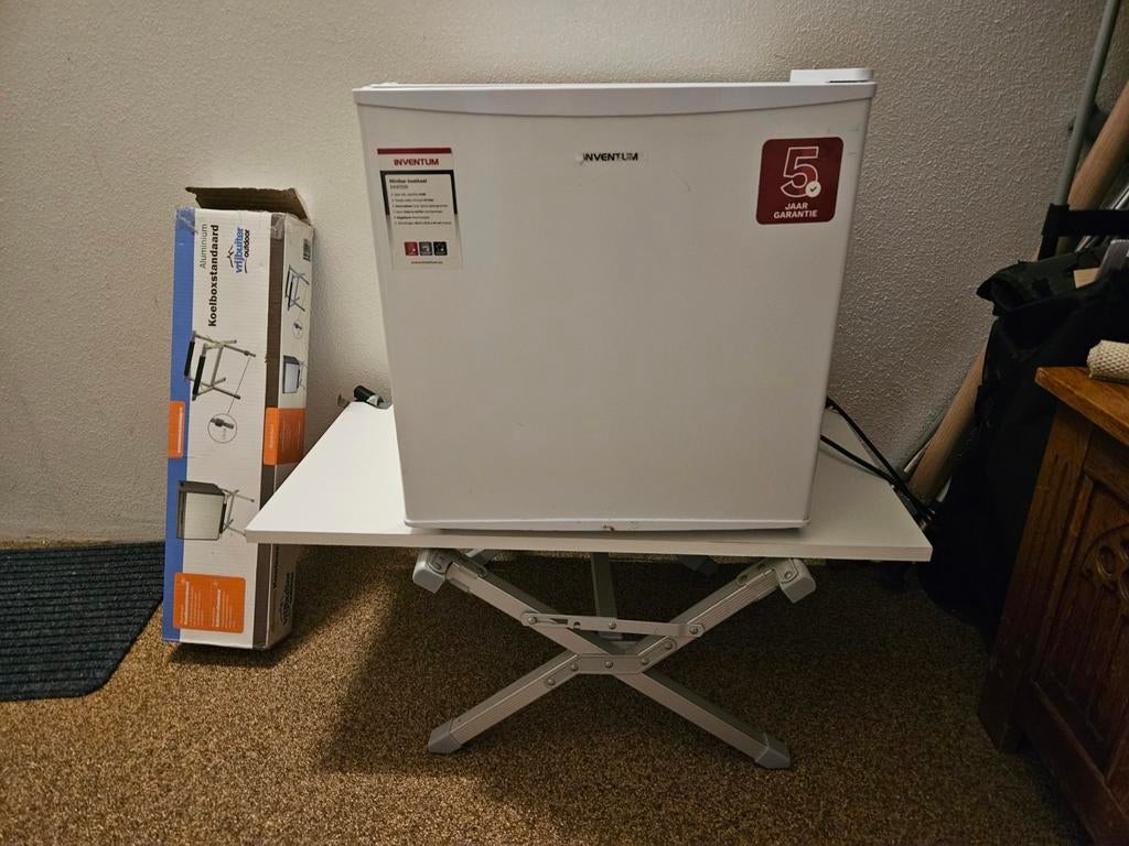 Mini koelkastje Inventem, Witgoed en Apparatuur, Koelkasten en IJskasten, Minder dan 75 liter, Ophalen of Verzenden, Met vriesvak