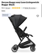 Deryan buggy/kinderwagen/joolz/maxicosi/baby/kinderen/wagens, Ophalen of Verzenden, Zo goed als nieuw, Overige merken, Verstelbare rugleuning