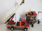 60003, Brandweer, huis in brand, Fire Emergency, Ophalen of Verzenden, Zo goed als nieuw, Complete set, Lego