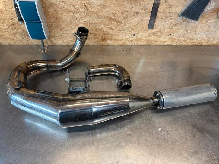 Vespa PX 125 150 200 Expansie Uitlaat, Motoren, Onderdelen | Overige, Gebruikt, Ophalen of Verzenden