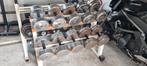 Dumbbellrack 24-30 kg dumbbells, Ophalen, Gebruikt, Benen, Dumbbell