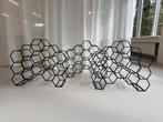 Modern metalen wijnrek - Zwart, modulair design, Ophalen, Zo goed als nieuw, 25 flessen of meer, Metaal
