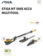 STIGA MT 500e Accu Multitool, Tuin en Terras, Heggenscharen, Ophalen, Accu