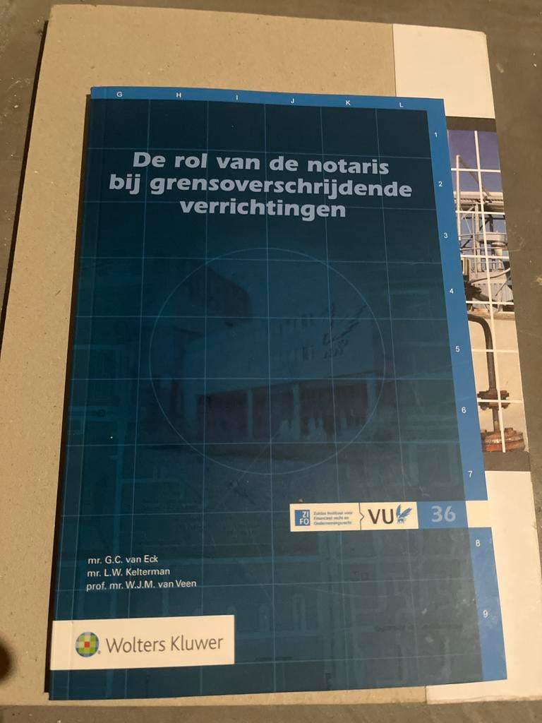 De rol van de notaris bij grensoverschrijdende verrichtingen, Boeken, Ophalen of Verzenden, Alpha, Nieuw, WO