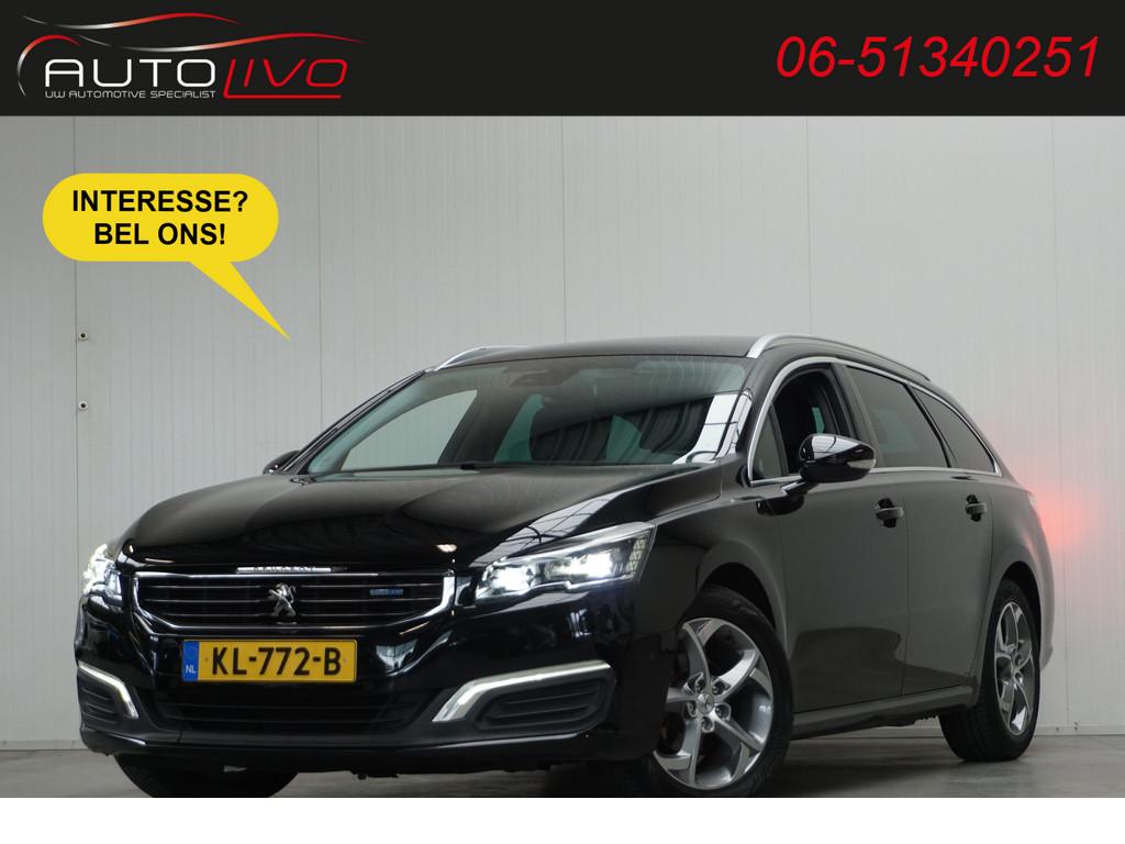 Peugeot 508 SW 1.6 BlueHDi Blue Lease Executive VOL AUTOMAAT, Auto's, Peugeot, Stof, Gebruikt, Euro 6, 4 cilinders