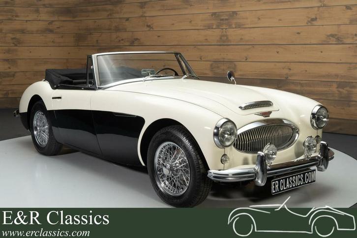 Austin-Healey 3000MK3 | Gerestaureerd | Europese auto | 1964, Auto's, Oldtimers, Bedrijf, Te koop, Lederen bekleding, Open dak