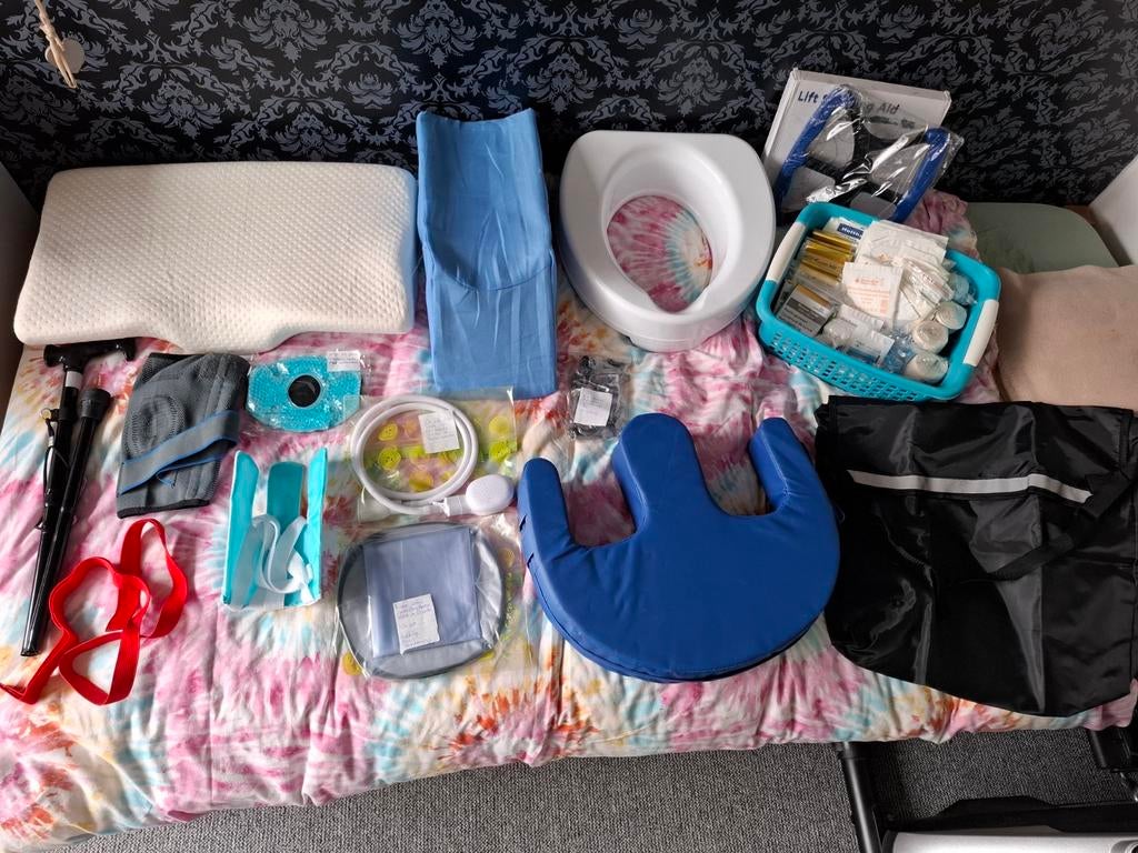 Hulpmiddelen revalidatie knie., Ophalen, Zo goed als nieuw