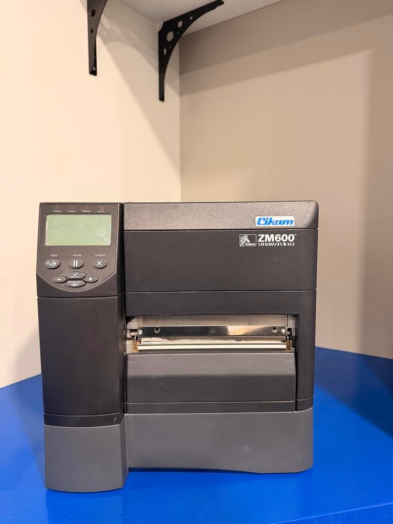 Zebra ZM600 Labelprinter - Robuuste Industriële Printer, Computers en Software, Labelprinters, Ophalen, Gebruikt, Etiket