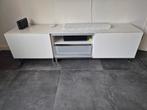 Besta tv meubel + dressoir, Ophalen, Gebruikt, Met deur(en), 150 tot 200 cm