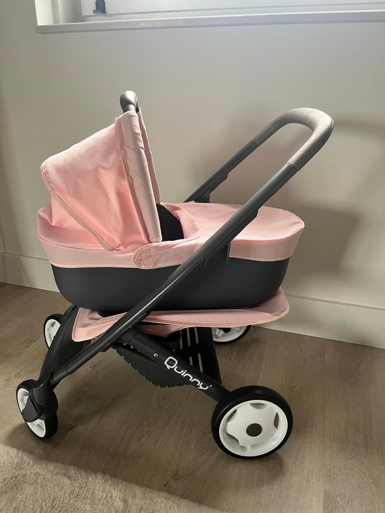 Smoby poppen kinderwagen roze, Kinderen en Baby's, Speelgoed | Poppen, Ophalen, Gebruikt, Overige typen