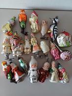 Oude kerstballen van glas figuren, Diversen, Kerst, Ophalen of Verzenden