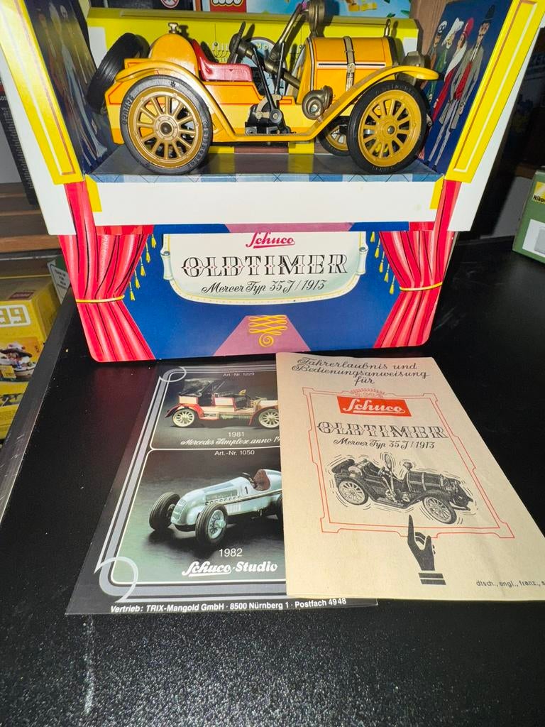 Schuco oldtimer mercer type 36j/1913, Ophalen of Verzenden