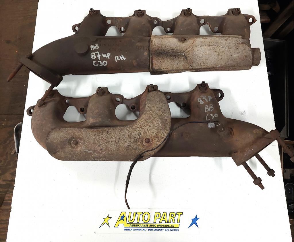 Chevrolet pickup 454/7.4L uitlaatspruitstuk 1988-1995, Gebruikt, Info@gm.com, Chevrolet, Ophalen of Verzenden