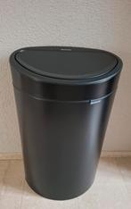Brabantia Touch Bin - Matt Zwart - 40 Liter, Ophalen, 50 tot 75 cm, 40 liter of meer, Zo goed als nieuw