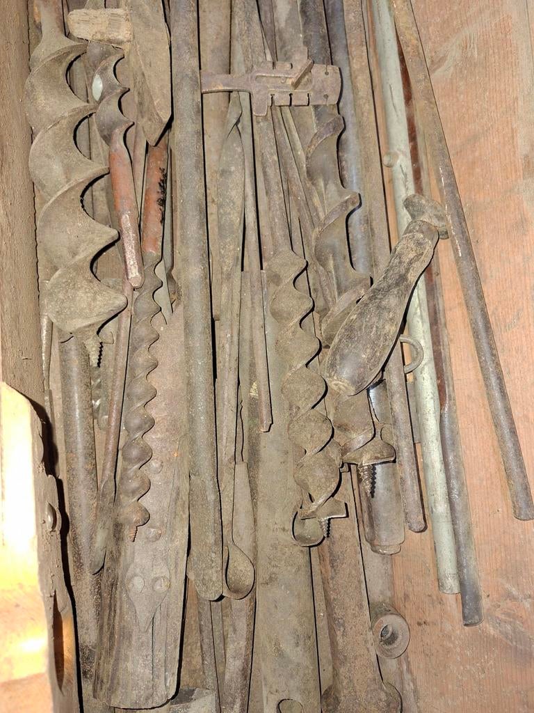 Oude boren en gereedschap, Ophalen of Verzenden