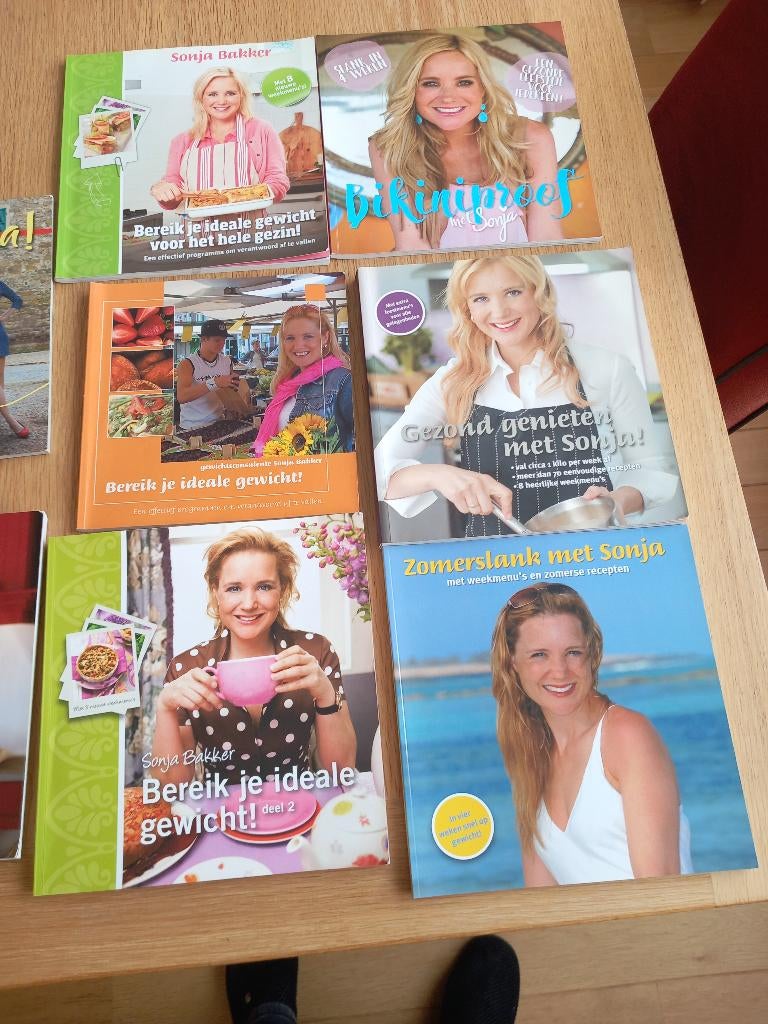 Sonja Bakker boeken (8 stuks), Ophalen, Zo goed als nieuw, Dieet en Voeding, Sonja Bakker