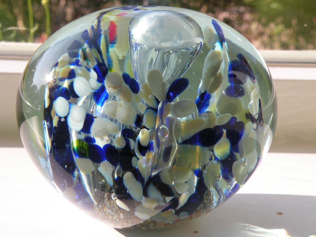 Presse-papier, glas, zwaar., Ophalen of Verzenden, Zo goed als nieuw, Glas