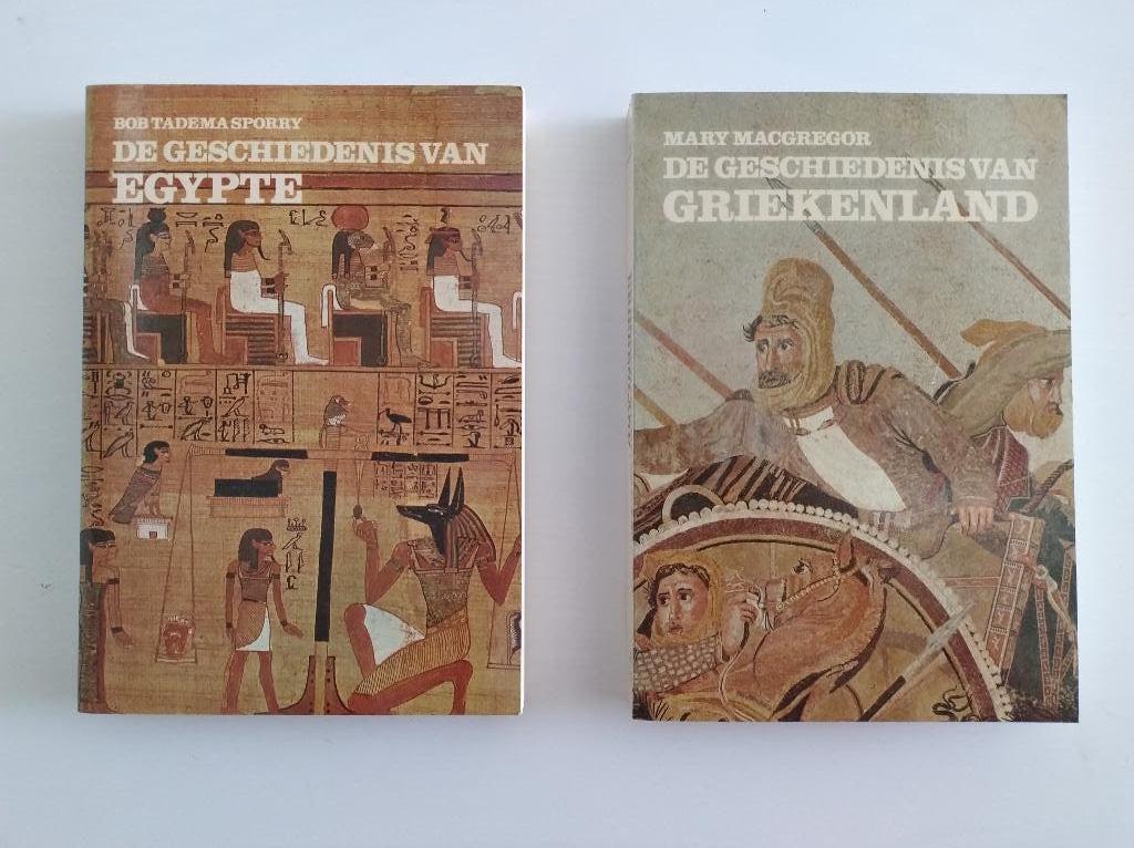DE GESCHEIDENIS VAN EGYPTE EN GRIEKENLAND, Ophalen of Verzenden, Zo goed als nieuw, Overige onderwerpen