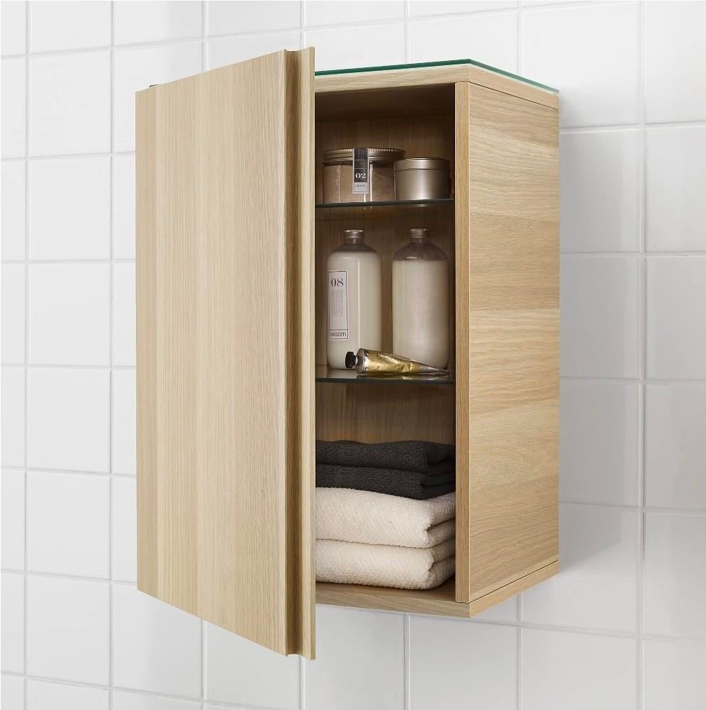 Ikea Godmorgen badkamer kasten zgan, Huis en Inrichting, Badkamer | Badkamermeubels, Ophalen, (Half)hoge kast, Minder dan 50 cm