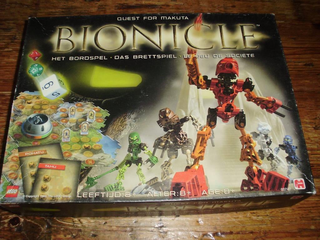 Bionicle / bordspel / bordspel / Quest of Makuta / LEGO, Ophalen of Verzenden, Gebruikt