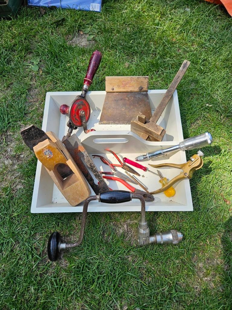 Oude gereedschap, Antiek en Kunst, Antiek | Gereedschap en Instrumenten, Ophalen of Verzenden