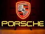 Porsche neon licht reclame neon mancave showroom lamp decor, Ophalen of Verzenden, Nieuw, Lichtbak of (neon) lamp