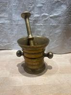 4 antieke koperen vijzels, Ophalen of Verzenden