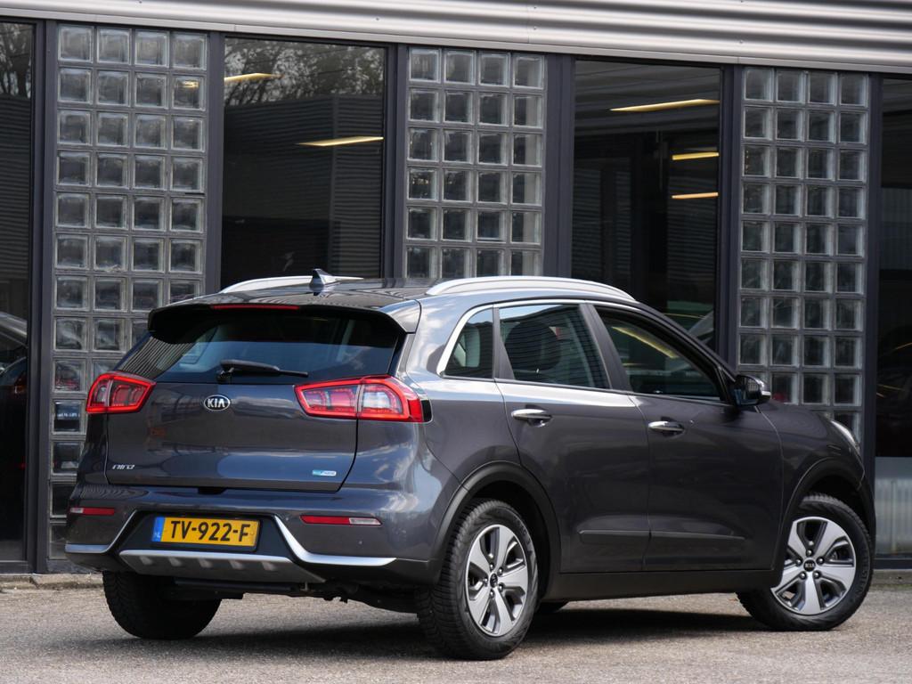 Kia Niro 1.6GDi HYBRID DYNAMICLINE/ NL-AUTO VAN 1STE EIGENAA, Gebruikt, Euro 6, 2 kWh, Leder en Stof