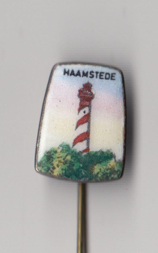 Haamstede Vuurtoren speldje, Verzamelen, Speldjes, Pins en Buttons, Gebruikt, Niet vindbaar, Niet vindbaar, Speldje of Pin