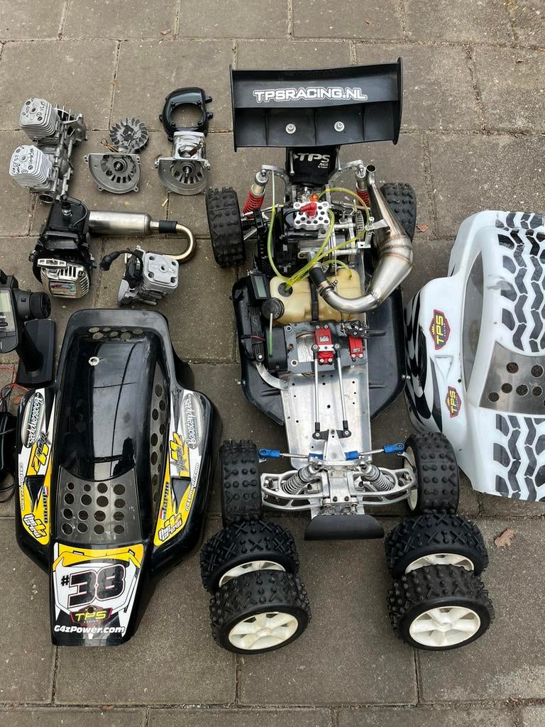 Hormann HT2 23cc Oddified ECU Motor + Extra's, Gebruikt, Auto, Groter dan 1:32, Ophalen