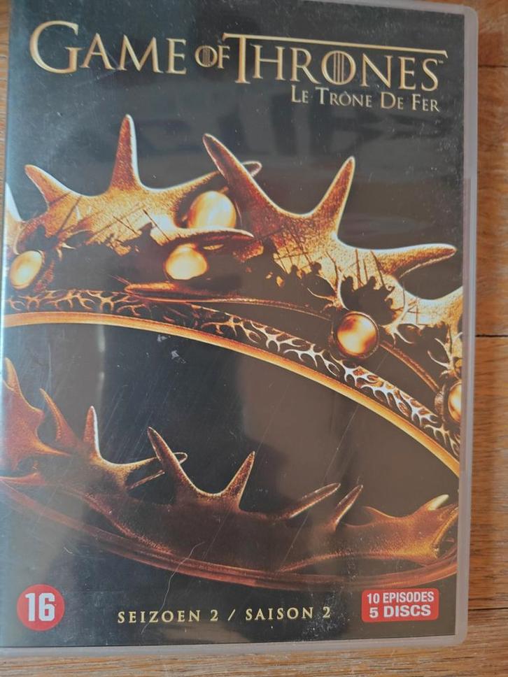 Game of Thrones Seizoen 2 DVD - Le Trône de Fer, Cd's en Dvd's, Dvd's | Tv en Series, Gebruikt, Science Fiction en Fantasy, Boxset