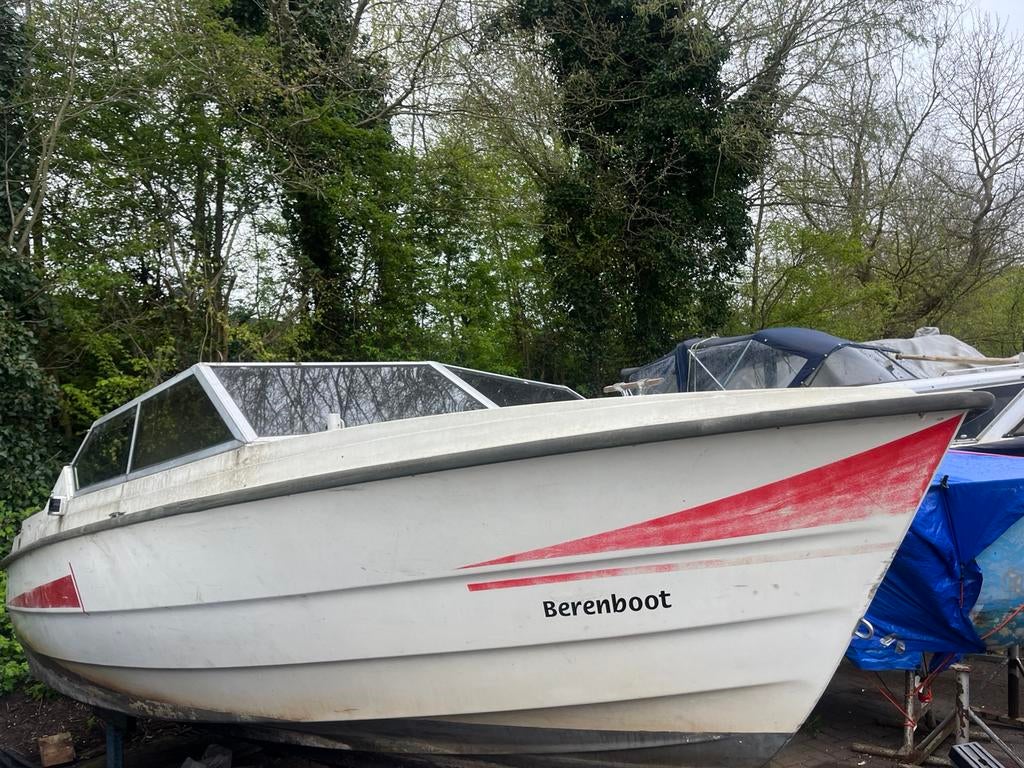With 5,90 drommedille model polyester toer/vis/kajuit boot, Watersport en Boten, Tot 10 pk, Ophalen of Verzenden, Zo goed als nieuw