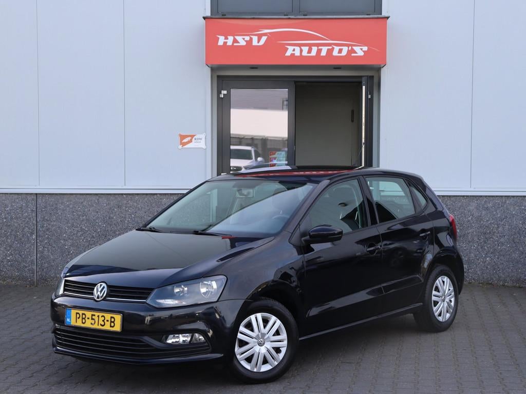 Volkswagen Polo 1.0 airco 4-deurs *149.000km*, Auto's, Volkswagen, Euro 6, 60 pk, Zwart, Bedrijf