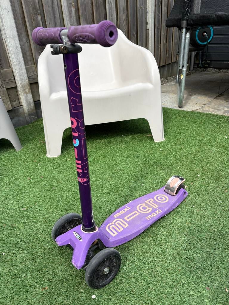 Maxi Micro step paars, Fietsen en Brommers, Steps, Ophalen, Gebruikt, Gewone step