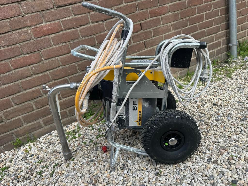 WSB SF31 Spuitmachine - Recent nagekeken met tips, Ophalen, Gebruikt, Verfspuit of Verfpomp
