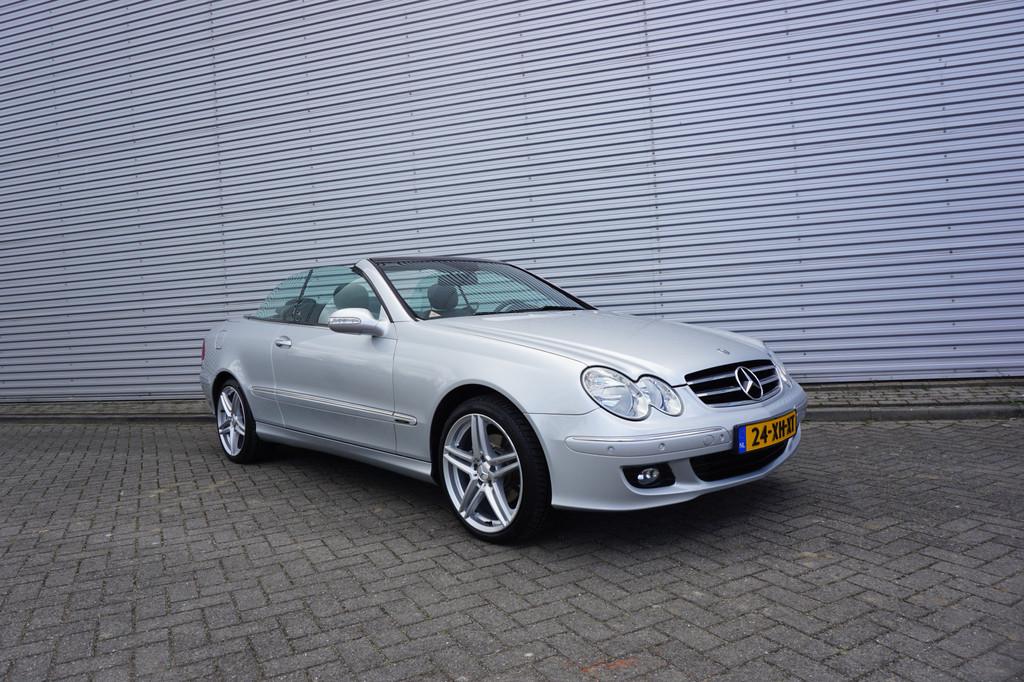 Mercedes-Benz CLK-Klasse Cabrio 200 K. Elegance AUTOMAAT - A, Auto's, Mercedes-Benz, Automaat, Achterwielaandrijving, Gebruikt