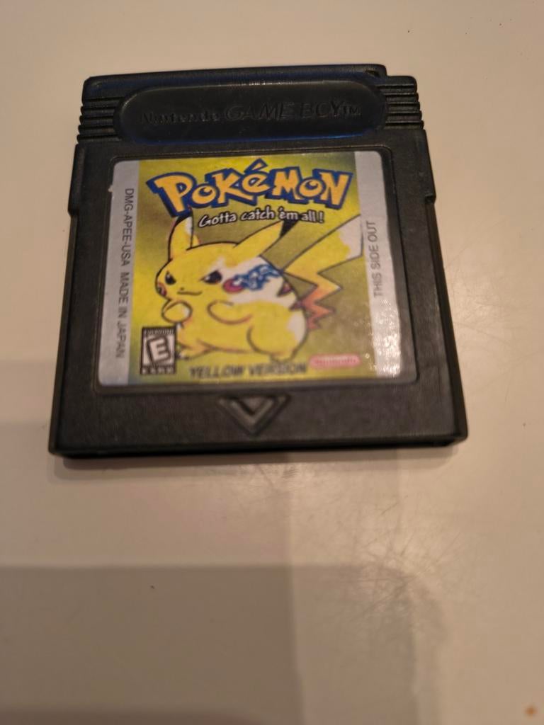 Pokémon Yellow Versie Game Boy - Klassieke RPG, Spelcomputers en Games, Games | Nintendo Game Boy, Gebruikt, 1 speler, Ophalen of Verzenden
