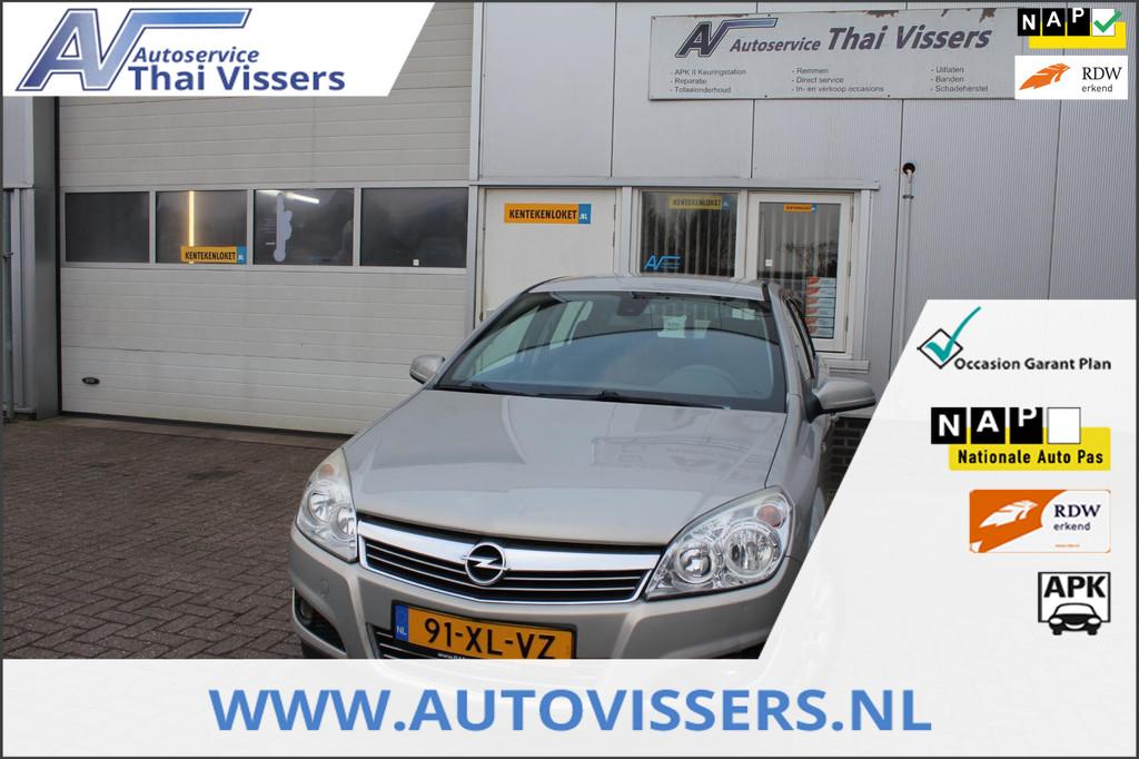Opel Astra 1.6 Temptation LPG-G3 Airco Cruise Apk, Auto's, Opel, Voorwielaandrijving, Lichtsensor, Gebruikt, Zwart