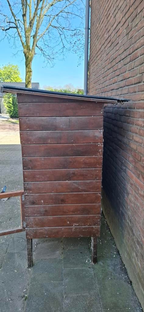 Konijnenflat /hok, Dieren en Toebehoren, Knaagdieren en Konijnen | Toebehoren, Ophalen, Gebruikt, Overige typen