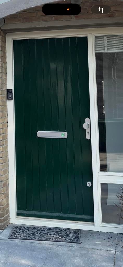 Voordeur, Ophalen, Binnendeur, Zo goed als nieuw, 200 tot 215 cm