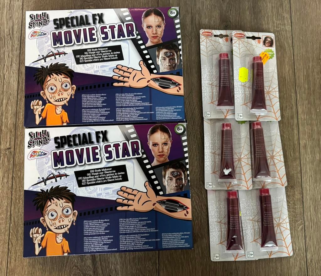 Nieuw wonden maken TEAB, Hobby en Vrije tijd, Feestartikelen, Ophalen of Verzenden, Nieuw, Schmink