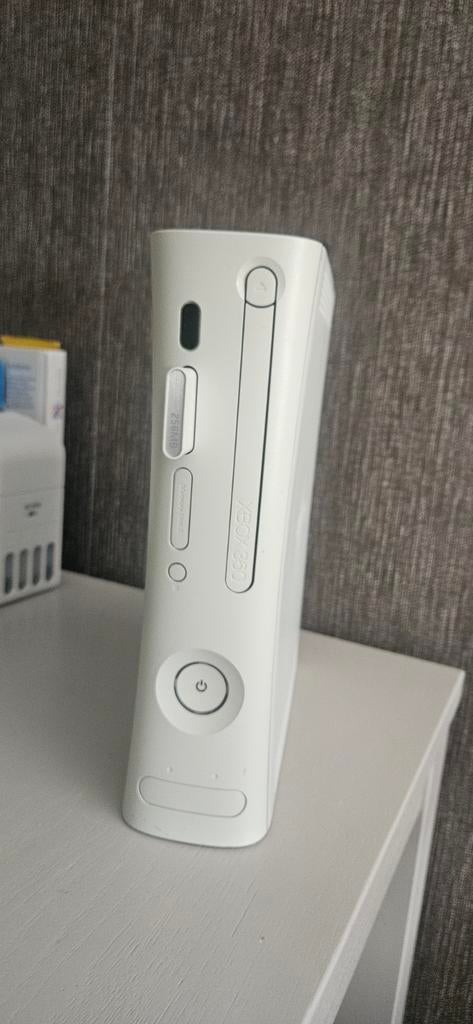 Xbox 360 met controller, 120GB HDD en 10 games, Ophalen of Verzenden, 360 Arcade of Core, Met 1 controller, 120 GB